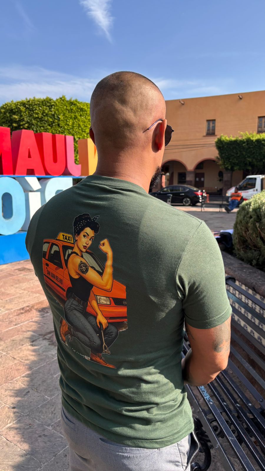 Playera Diseño Taxí - Image 3